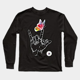 ILY Butterfly Long Sleeve T-Shirt